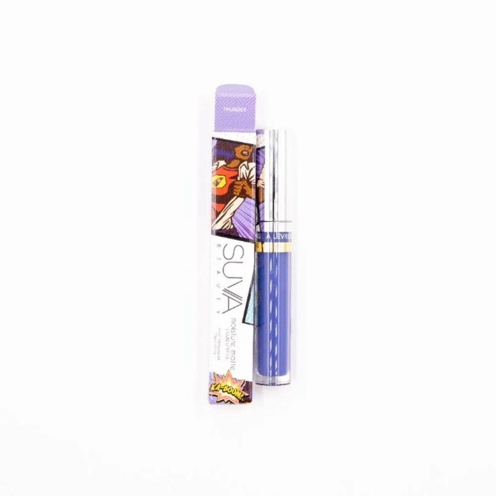 Suva - Moisture Matte Liquid Lipstick - Thunder -‎ 3.5 ml / .12 oz